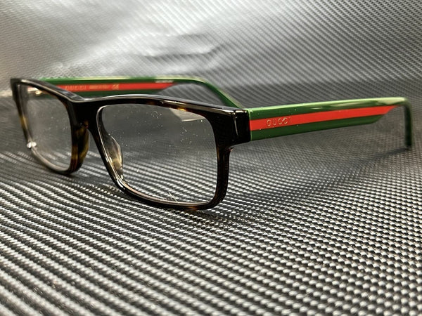 Gucci Men's Havana Eyeglasses