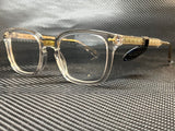 Gucci Unisex Grey Rectangular Eyeglasses