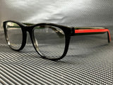 Gucci Men's Black Square Eyeglasses