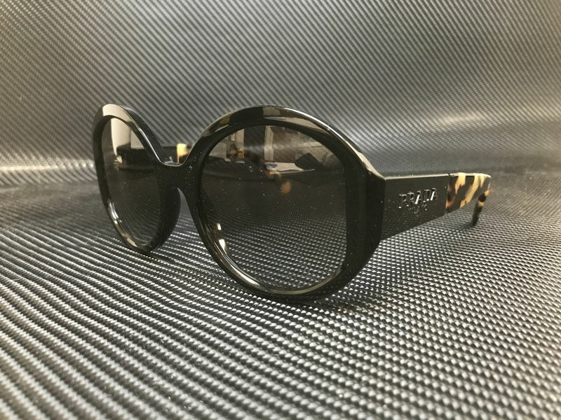 Prada Women's Black Round Sunglasses