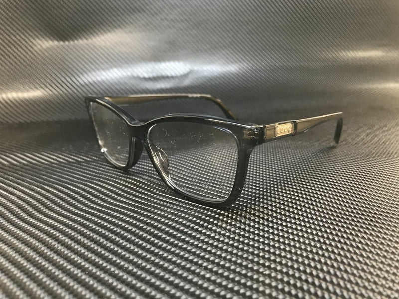 Gucci women's Grey Rectangular Eyeglasses