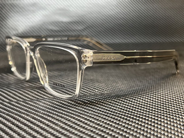 Prada Men's Crystal Rectangular Eyeglasses