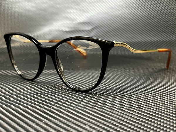 Gucci Women's Black Cat Eye Eyeglasses