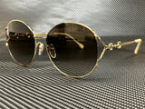 Gucci Women's Gold Round Sunglasses