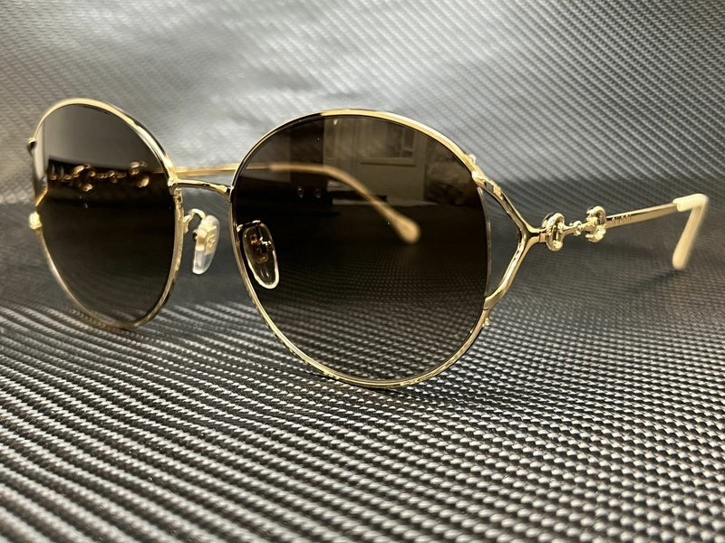 Gucci Women's Gold Round Sunglasses
