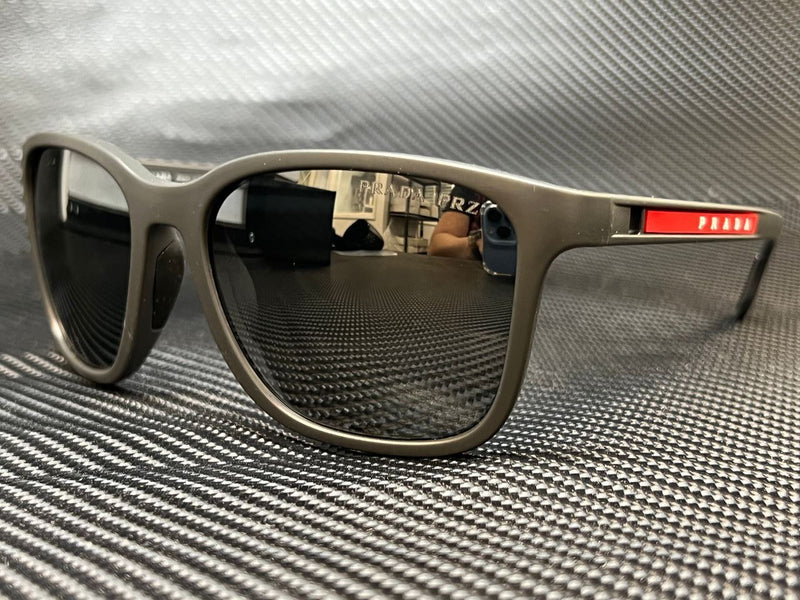Prada Men's Grey Pillow Sunglasses
