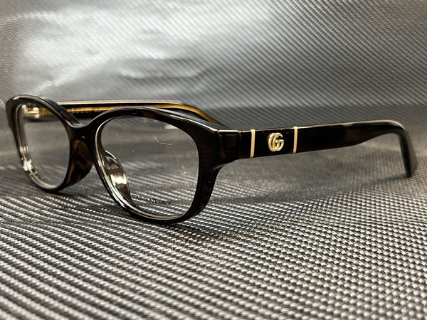 Gucci Women's Havana 53mm Eyeglasses