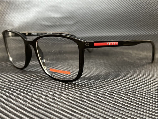Prada Men's Black 55mm Eyeglasses