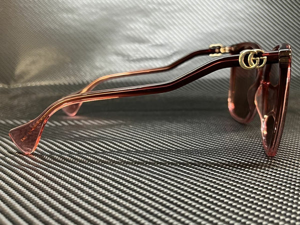 Gucci Women's Burgundy Cat Eye Sunglasses