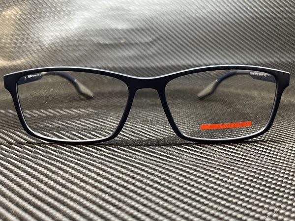 Prada Men's Blue Rectangular Eyeglasses