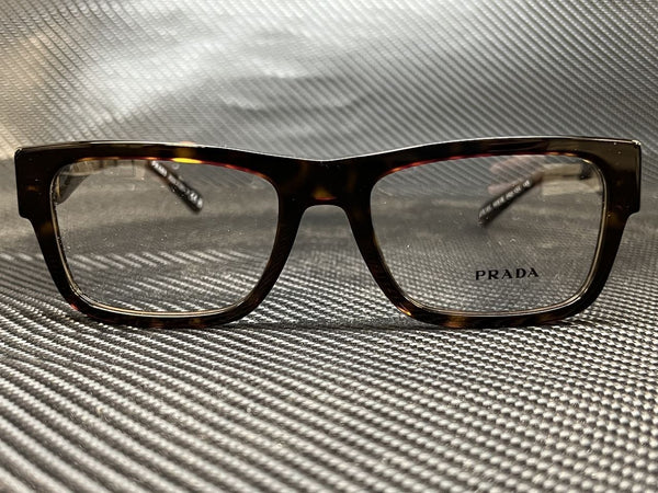 Prada Men's Havana 54mm Eyeglasses