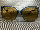 Gucci Women's Blue Cat Eye Sunglasses