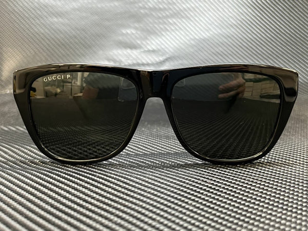 Gucci Men's Black Square Sunglasses