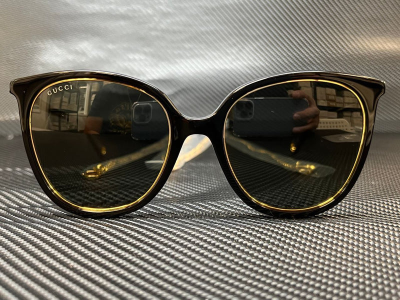 Gucci Women's Black Cat Eye Sunglasses