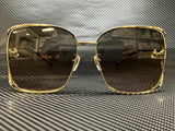 Gucci Women's Gold Square Sunglasses