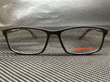 Prada Men's Black Rectangular Eyeglasses