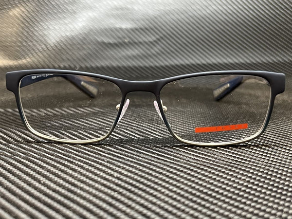 Prada Men's Blue Rectangular Eyeglasses