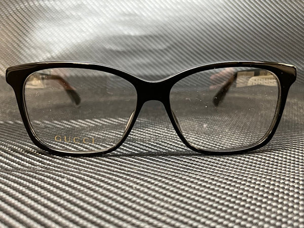 Gucci Women's Black Square Eyeglasses