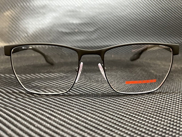 Prada Men's Black Square Eyeglasses