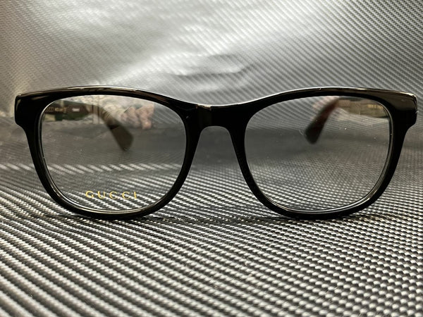 Gucci Men's Black Square Eyeglasses