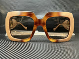 Gucci Women's Havana Square Sunglasses