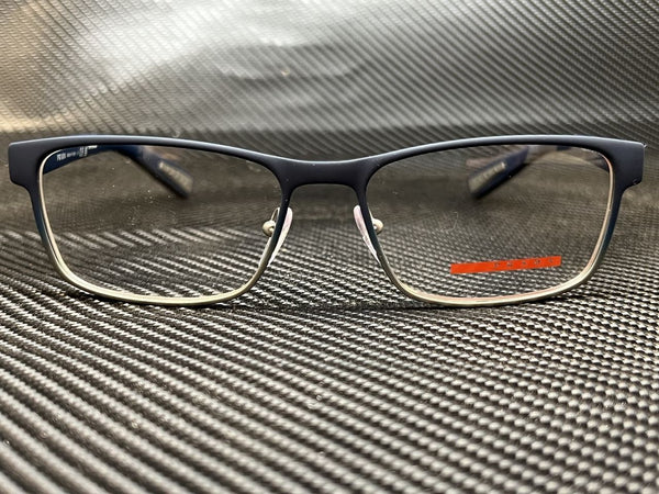 Prada Men's Blue Rectangular Eyeglasses