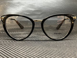 Prada Women's Black Cat Eye Eyeglasses