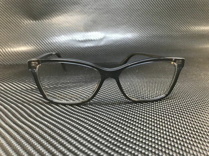 Gucci women's Grey Rectangular Eyeglasses