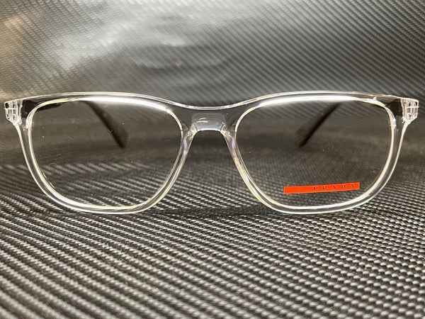 Prada Men's Crystal Rectangular Eyeglasses