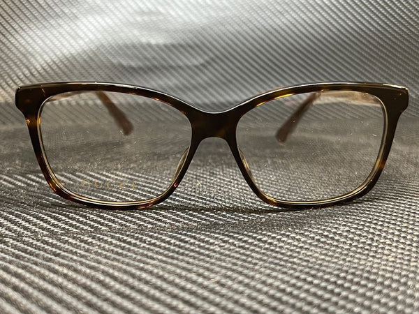 Gucci Women's Havana Square Eyeglasses