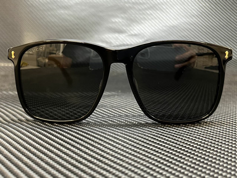Gucci Men's Black Square Sunglasses