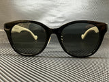 Gucci Women's Black Round Sunglasses