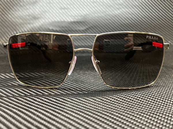Prada Men's Silver 59mm Sunglasses