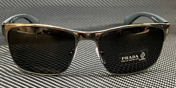 Prada Men's Grey 58mm Sunglasses