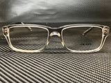 Prada Women's Grey Rectangular Eyeglasses