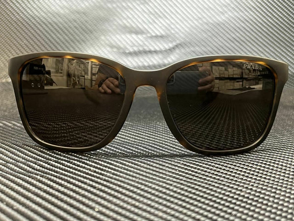 Prada Men's Havana Pillow Sunglasses