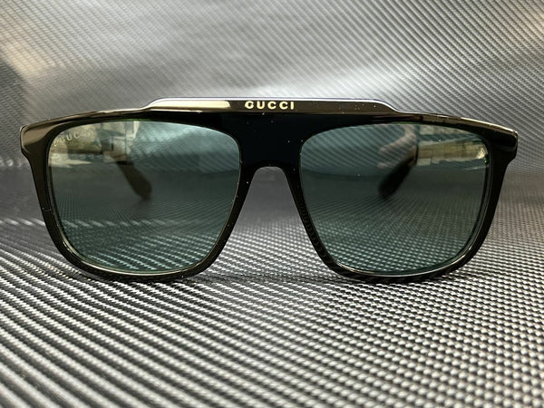 Gucci Men's Black Round Sunglasses