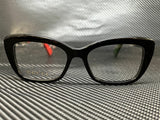 Gucci Women's Black Cat Eye Eyeglasses