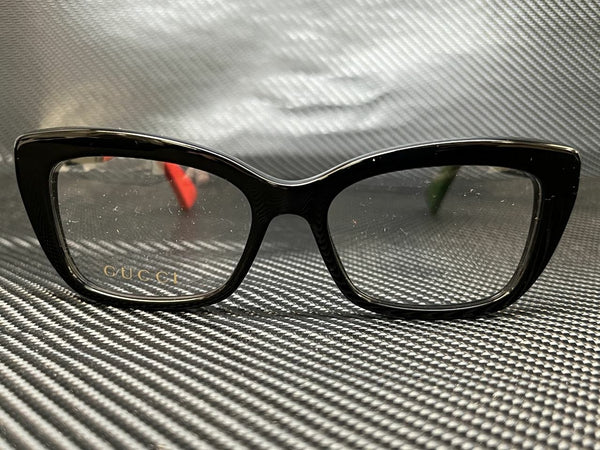 Gucci Women's Black Cat Eye Eyeglasses