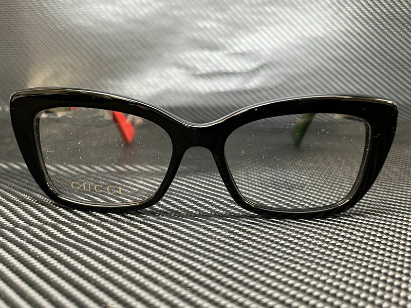 Gucci Women's Black Cat Eye Eyeglasses