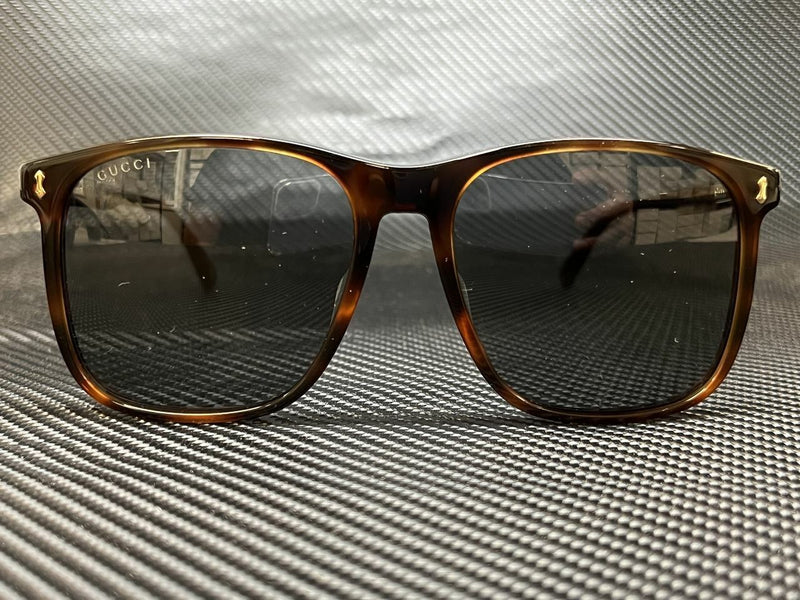 Gucci Men's Havana Square Sunglasses