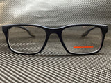 Prada Men's Blue Pillow Eyeglasses
