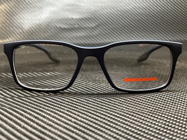 Prada Men's Blue Pillow Eyeglasses