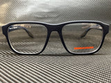 Prada Men's Blue Rubber Eyeglasses