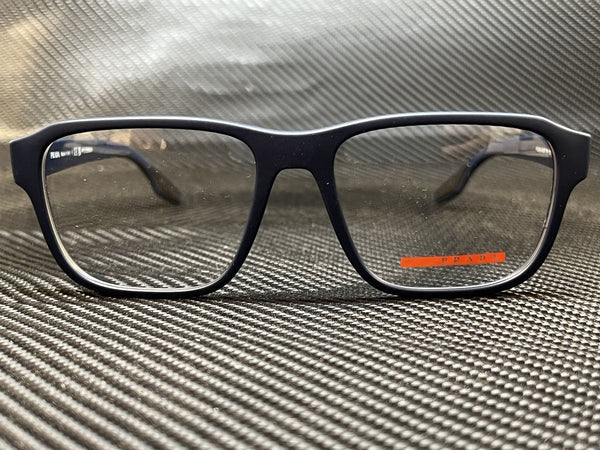 Prada Men's Blue Rubber Eyeglasses