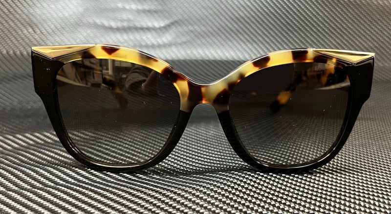 Prada Women's Black Rectangular Sunglasses