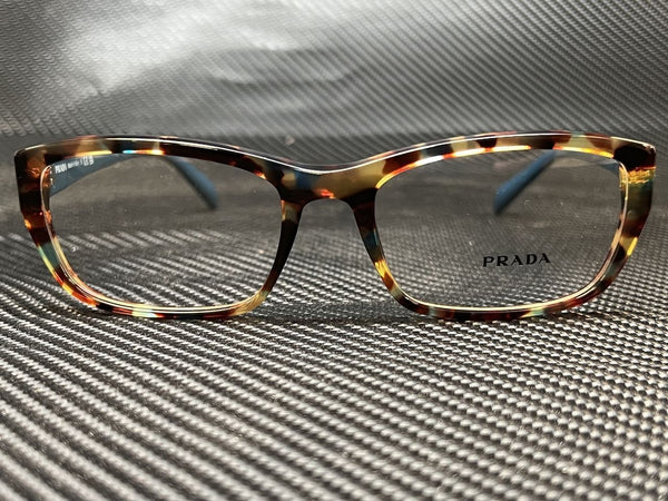 Prada Women's Blue Rectangular Eyeglasses
