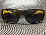 Prada Men's Yellow Pillow Sunglasses