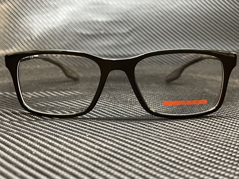 Prada Men's Black 52mm Eyeglasses