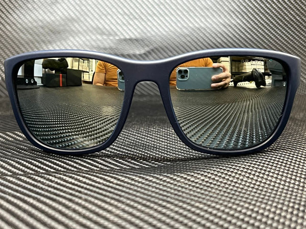 Prada Men's Blue Rubber Sunglasses